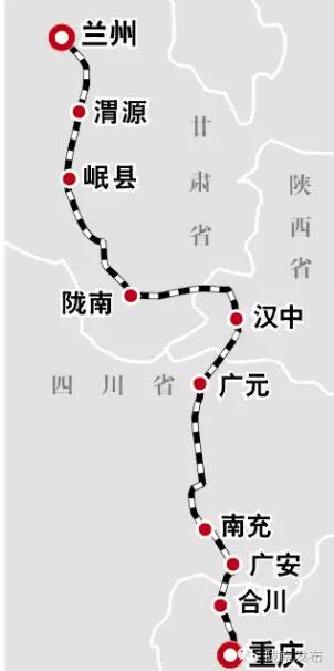 最新！蘭渝鐵路路基工程完成，廣元至重慶北段項目招標(biāo)