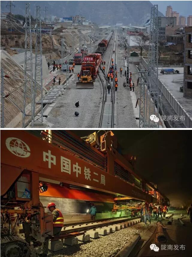 蘭渝鐵路最新進(jìn)展！除胡麻嶺隧道外已全線鋪通