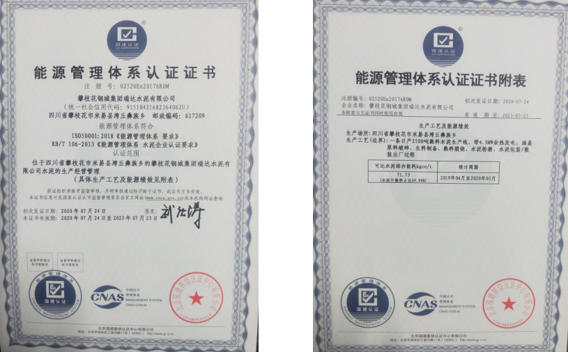 攀枝花瑞達(dá)水泥有限公司2020年度溫室氣體排放信息披露書(shū)(圖2)