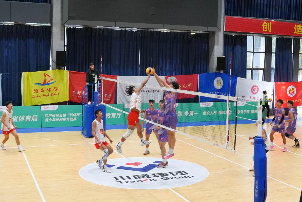 第五屆“貢嘎杯”（排球項目）高中男女組比賽正式開賽(圖5)